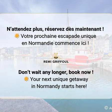 Apartamento L'avant Port Stunning View Of Honfleur's Outer Harbor 53 M 4 Guest